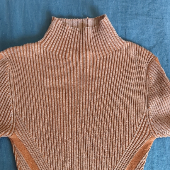 💖 French Connection Simona Sweater Dress in Camel Size 6 💖 - Picture 4 of 6